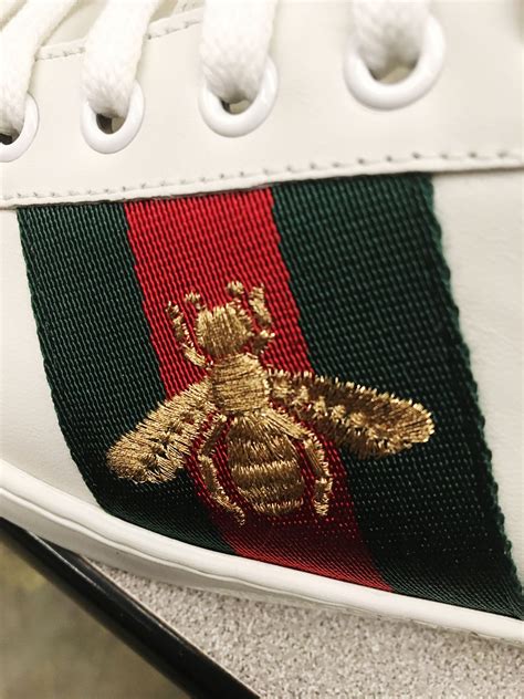 gucci bee shoes 11|gucci ace embroidered bee shoes.